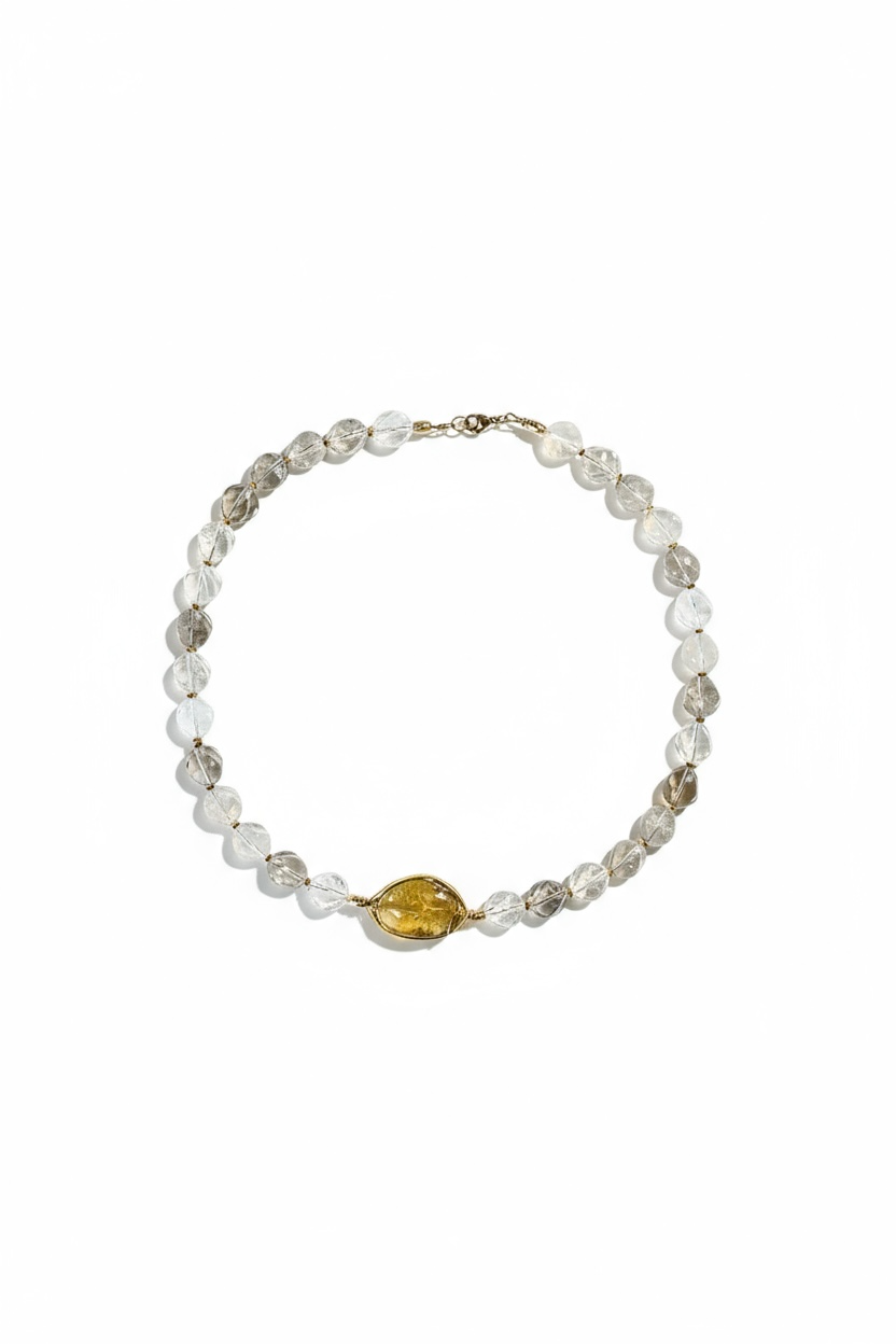 Collier Cristal de quartz