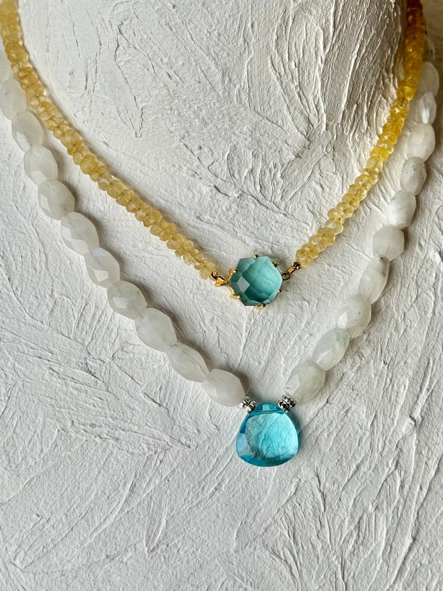 Collier Pierre de Lune — Intuition et équilibre intérieur