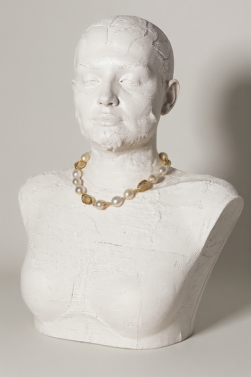 Collier perles d’eau douce — Baroque