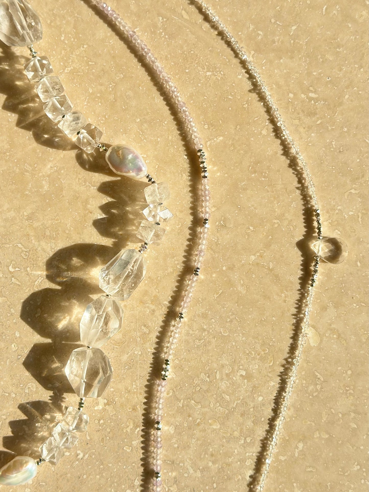 Collier Cristal de Roche — Clarté