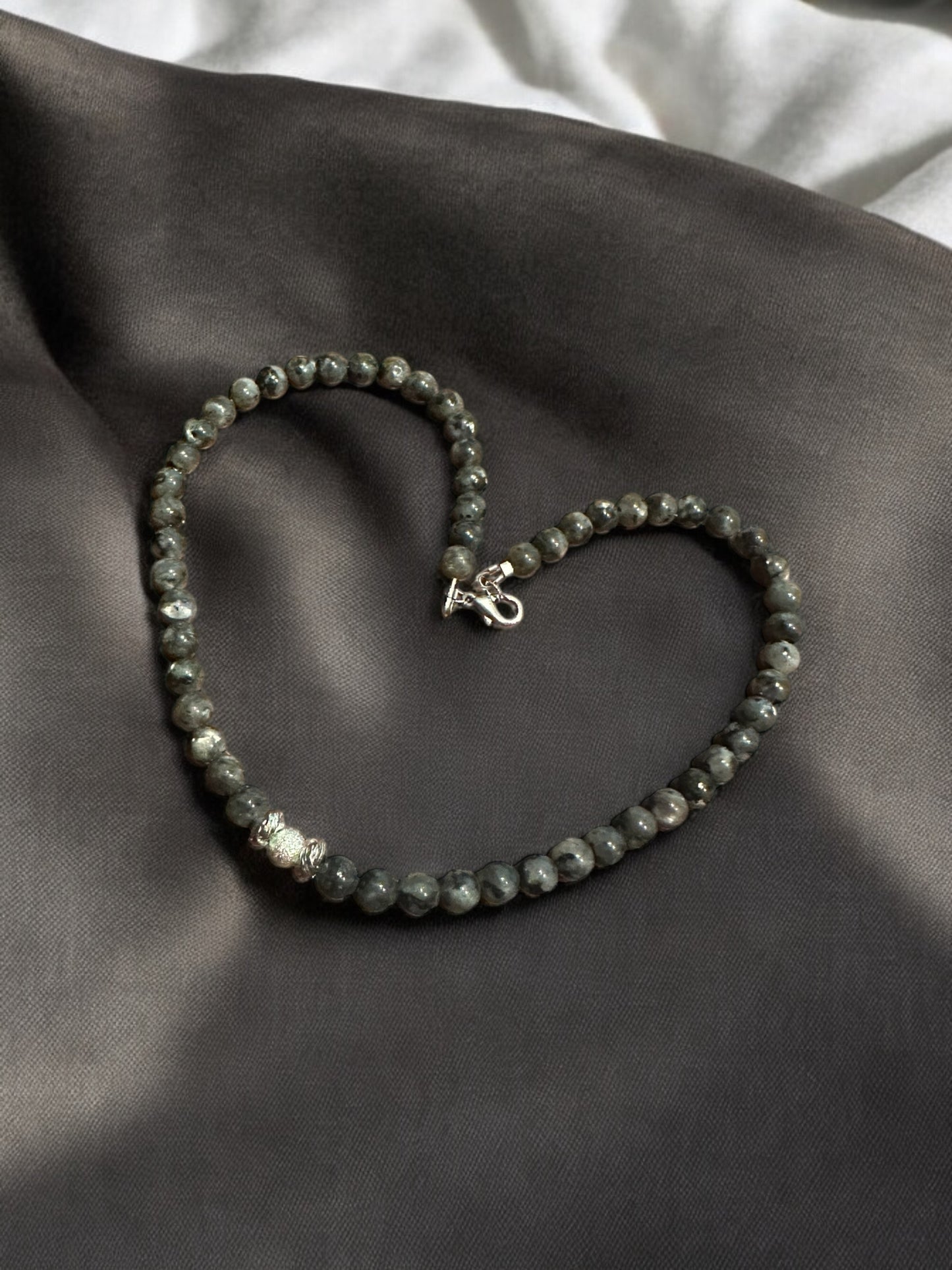 Collier Feldspath Larvikite