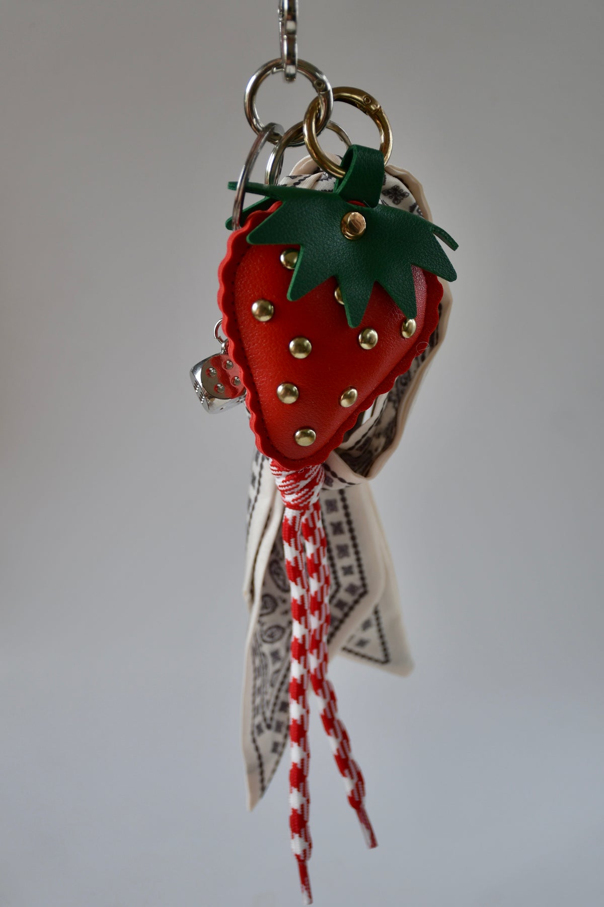 Porte clé fraise