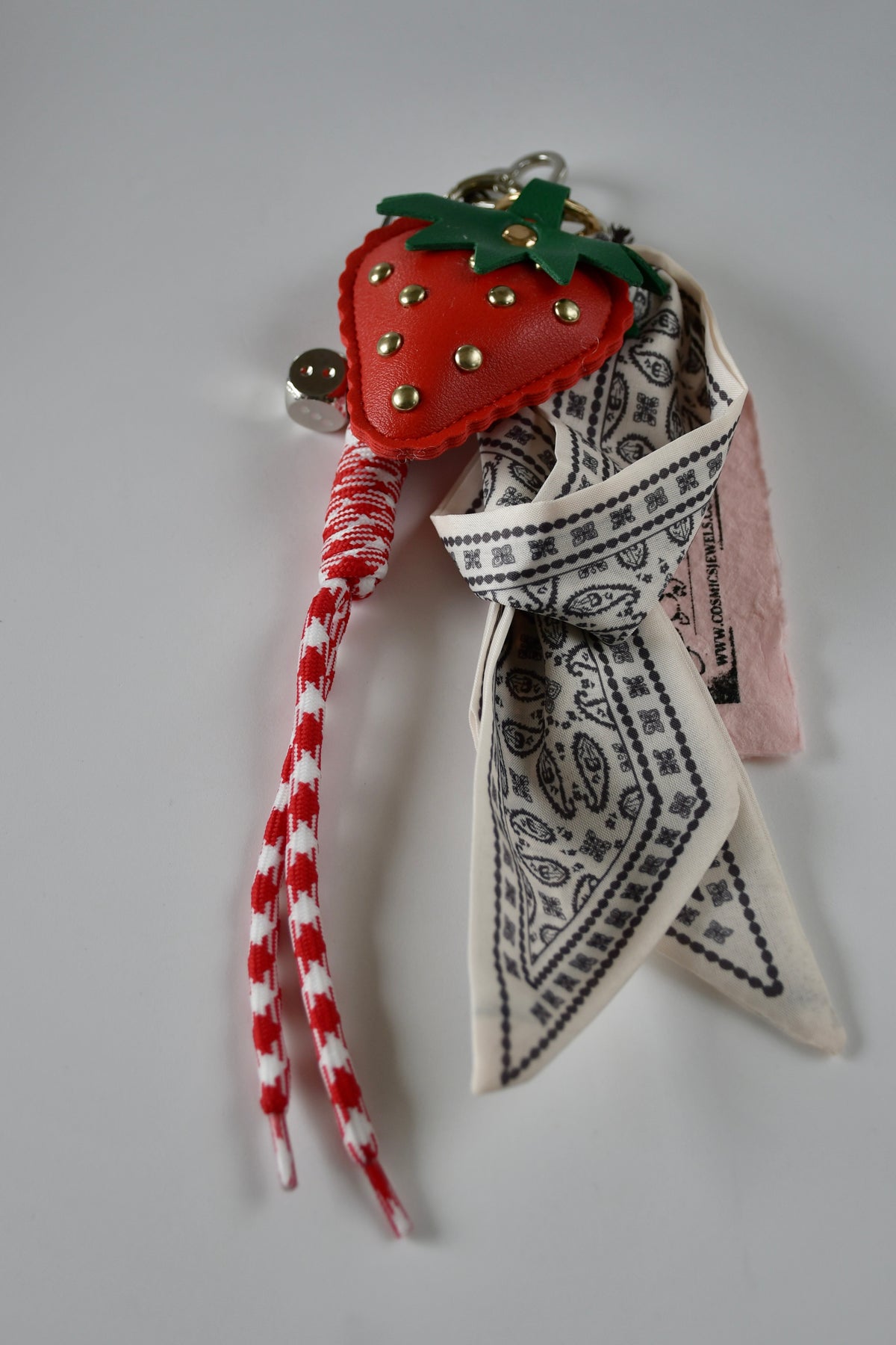 Porte clé fraise