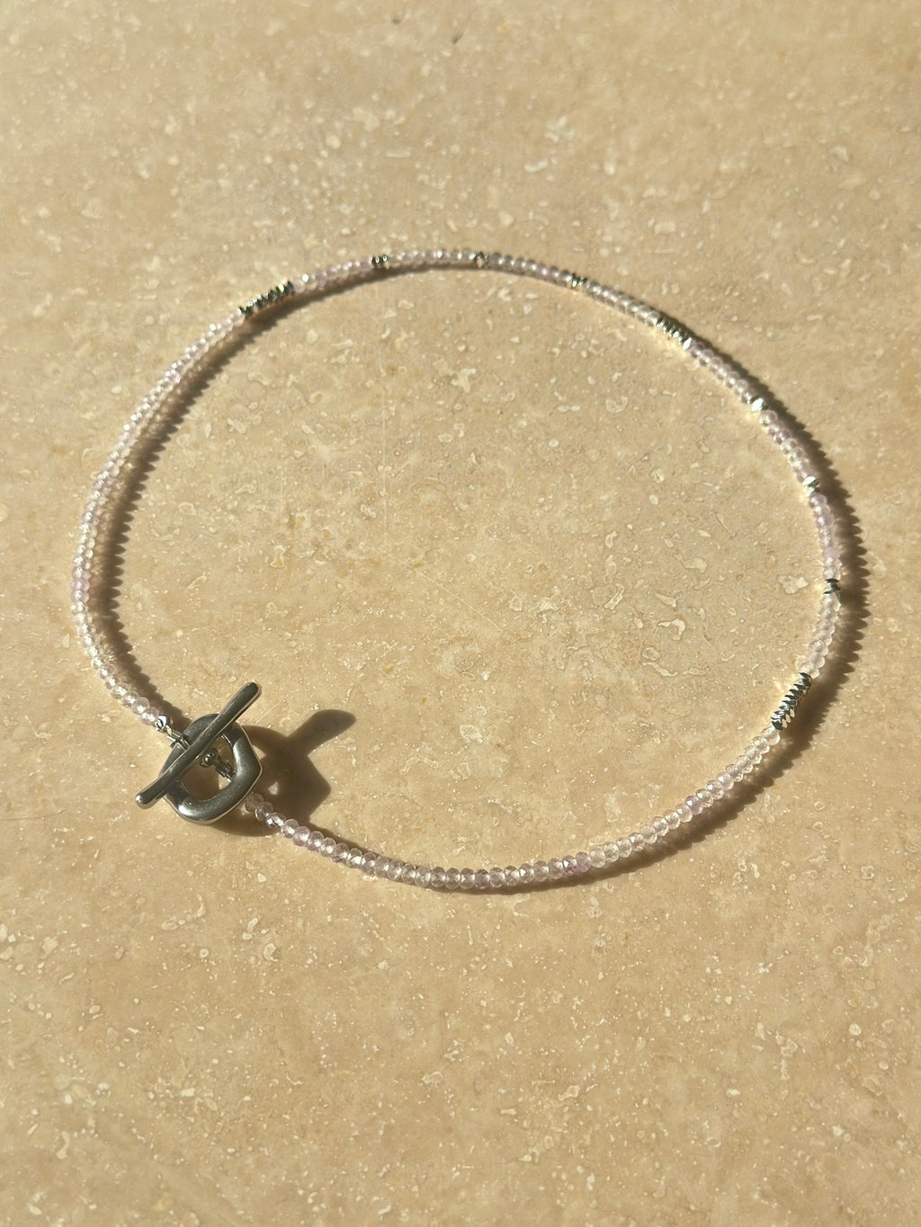 #92 Collana Ametista rosa — Saggezza