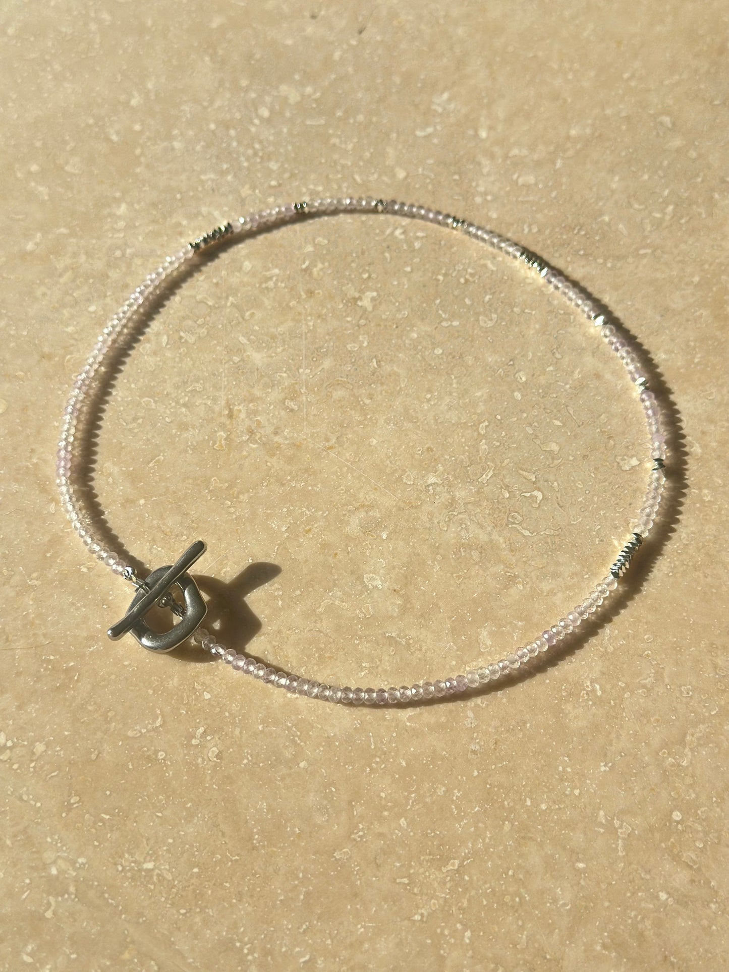 Collier Améthyste — Sagesse