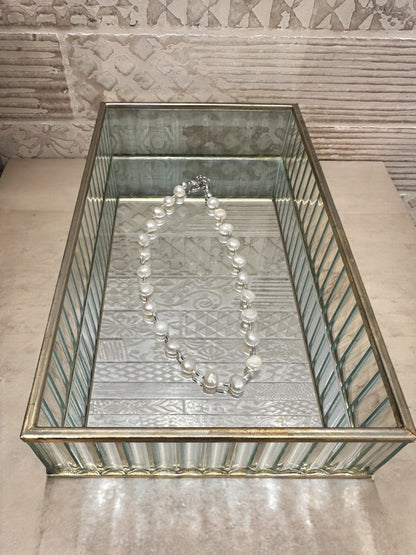 Collier perles d’eau douce et argent