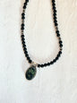 Collier Kambaba & Agate — Stabilité ancestrale et Force structurée