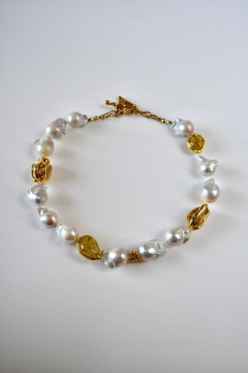 #138 Collana di perle d'acqua dolce — Barocco