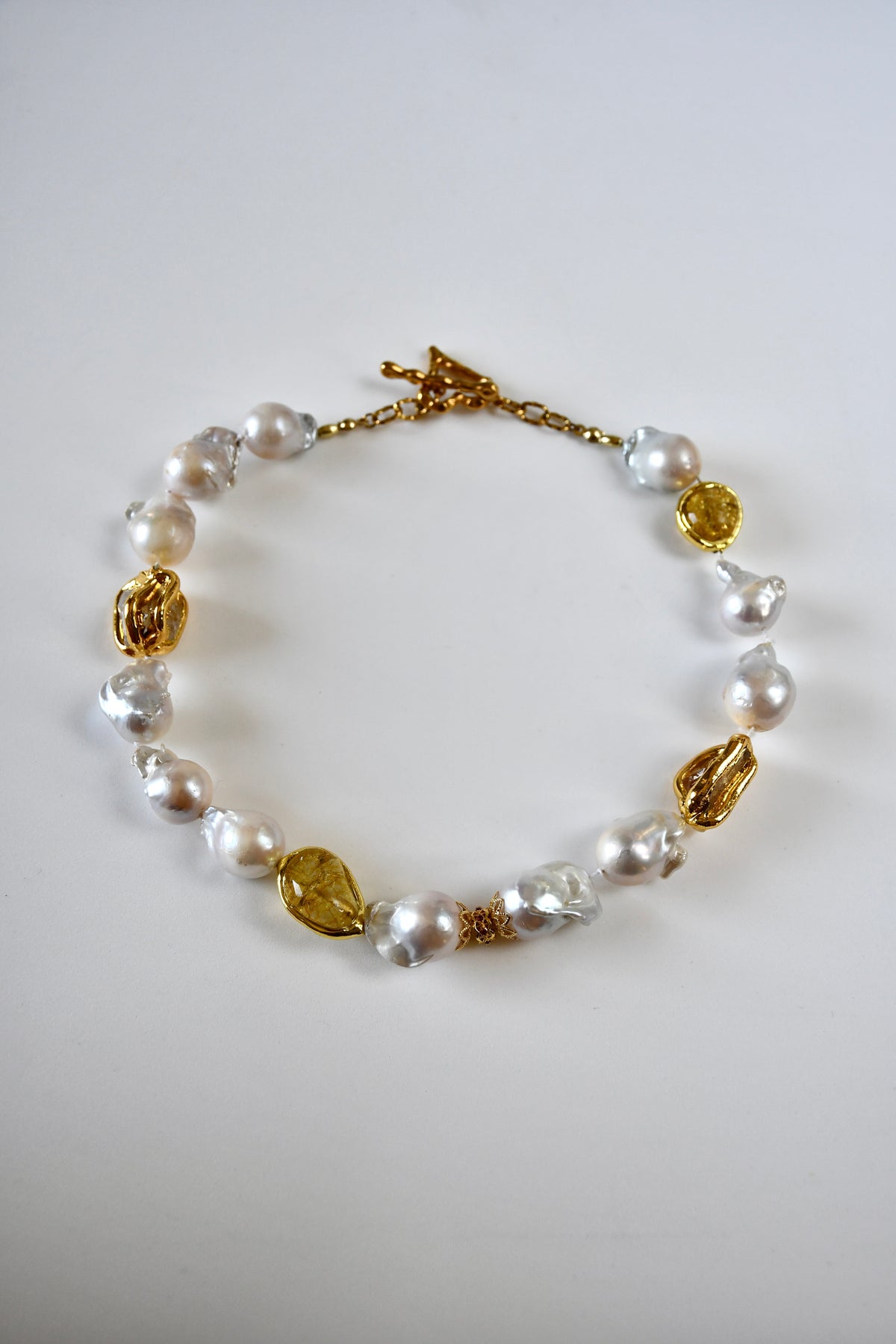 #138 Collana di perle d'acqua dolce — Barocco