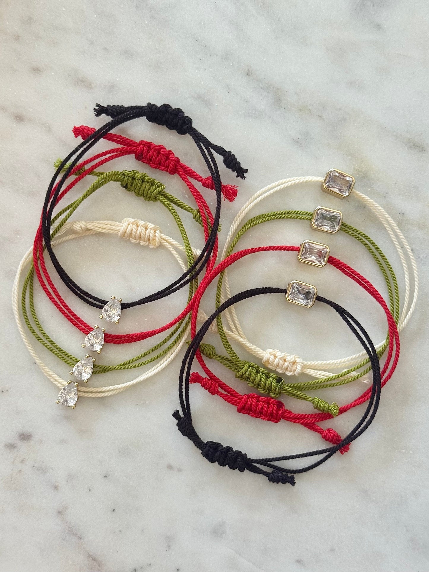 Bracelets divers Zirconium