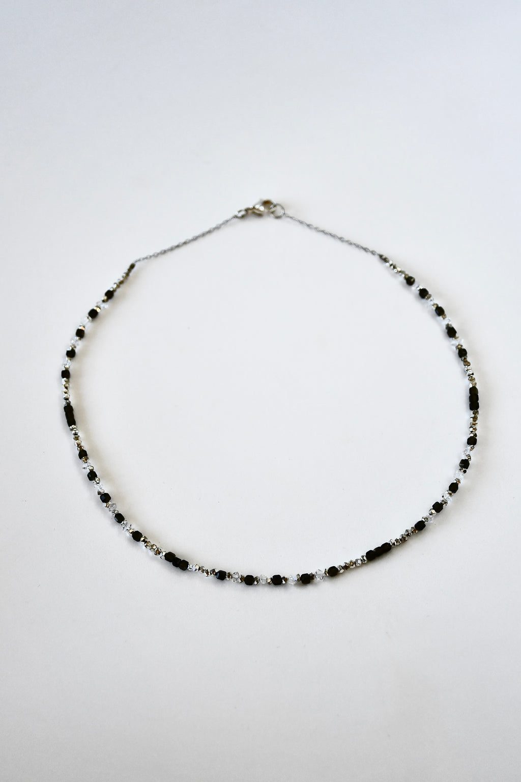 #83 Obsidian & Herkimer-Diamant