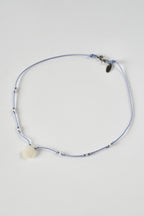 Collana con Pietra di Luna su seta