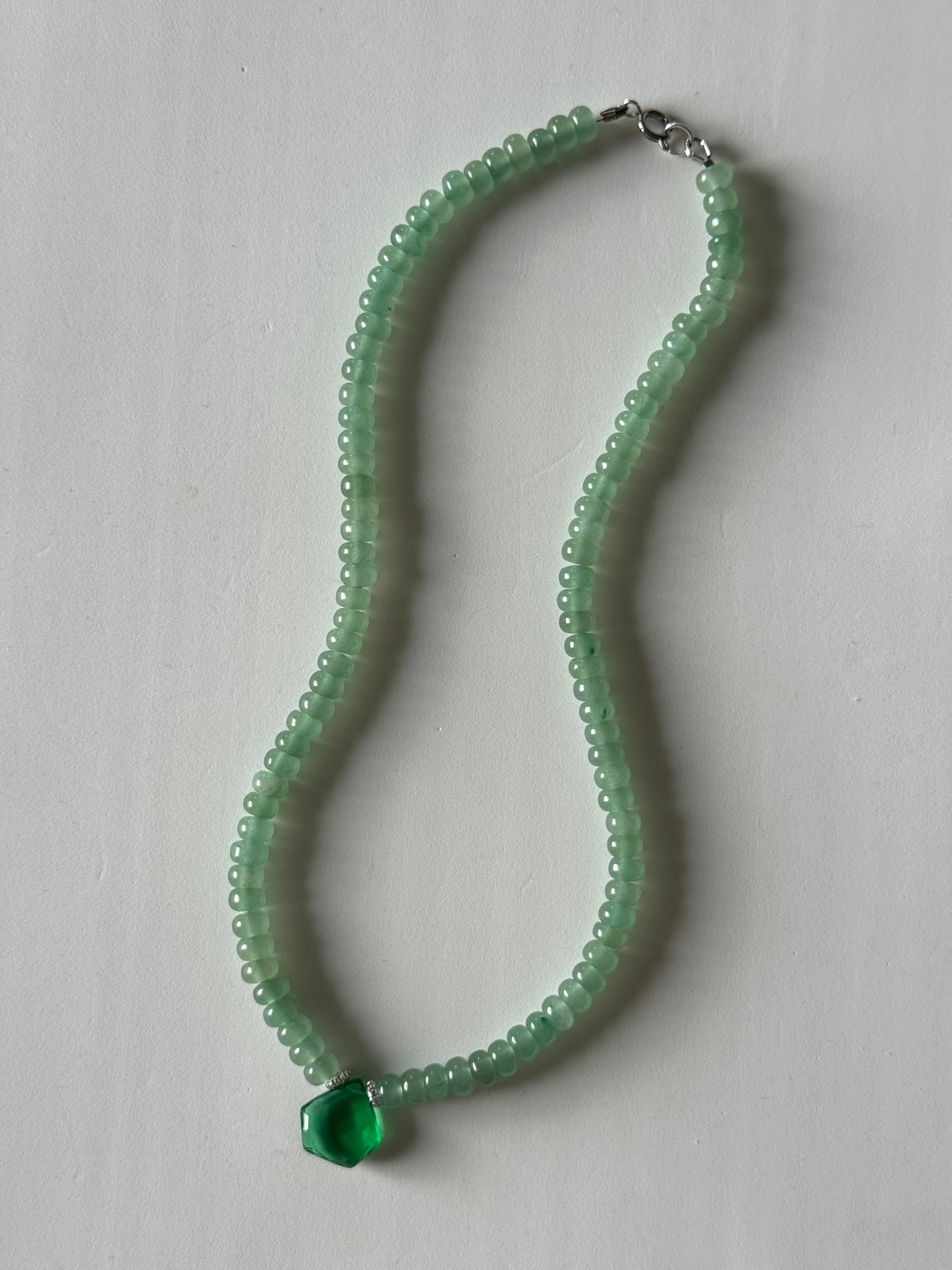 Collier Aventurine — Équilibre du cœur et ouverture sereine