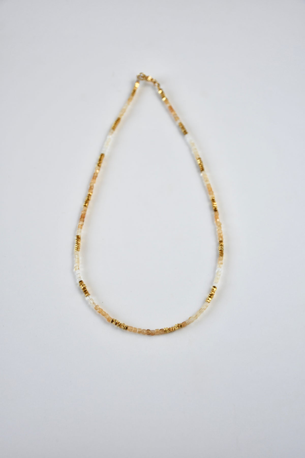#113 Collana Citrino — Splendore solare