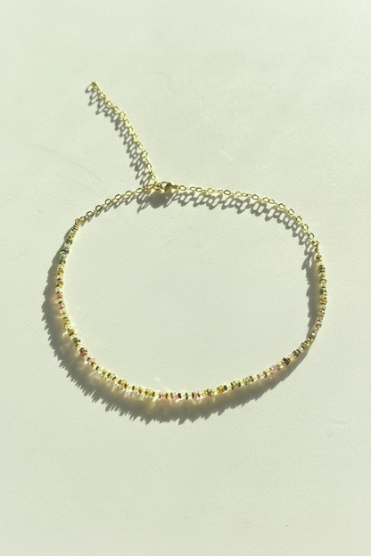 Collier Opale & Tourmaline