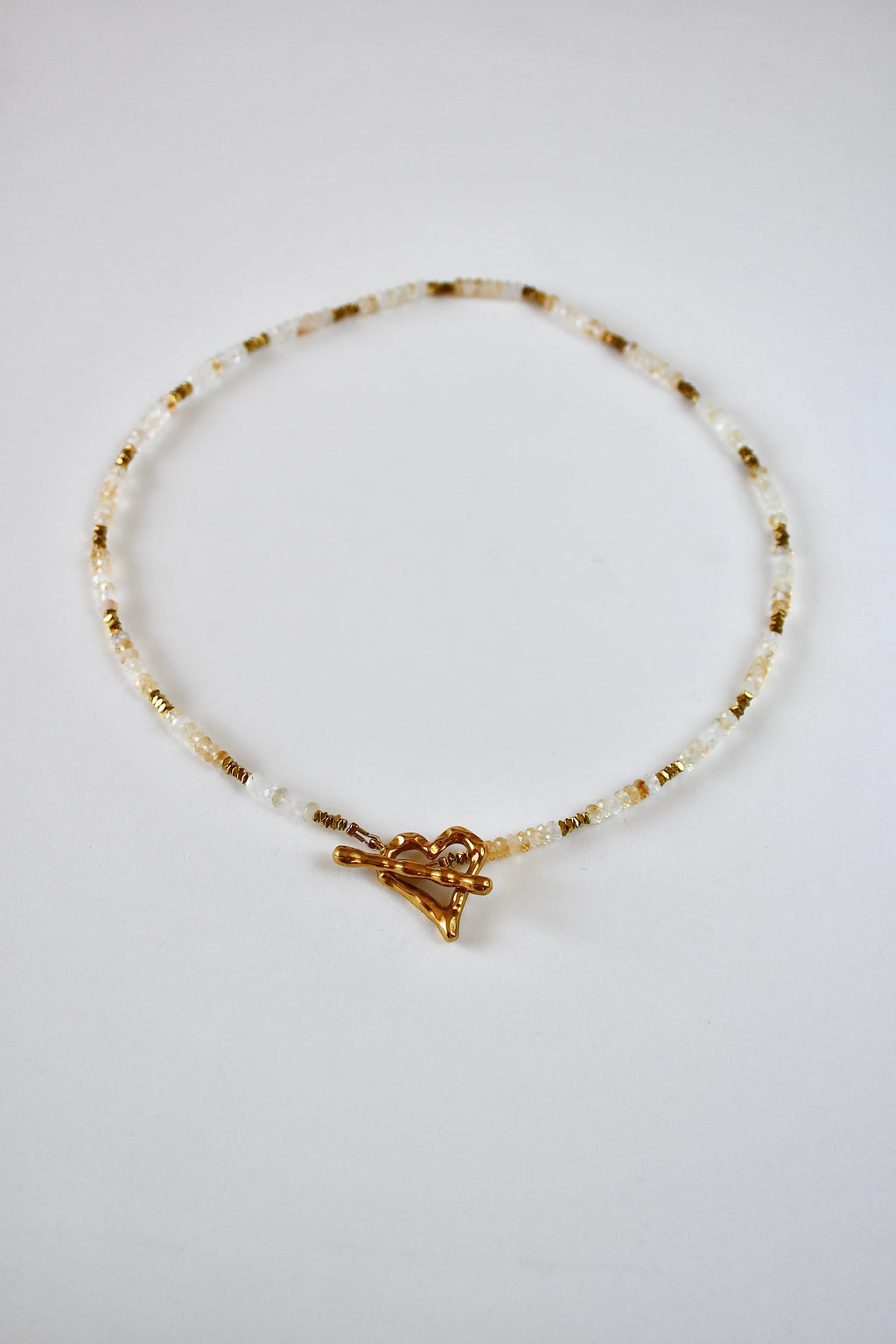 Collier fin Citrine — lumière et joie intérieure