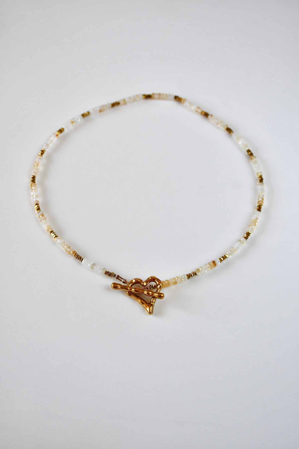 Collier fin Citrine — lumière et joie intérieure