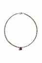 #163 Collier Rubis Zoïste & Grenat