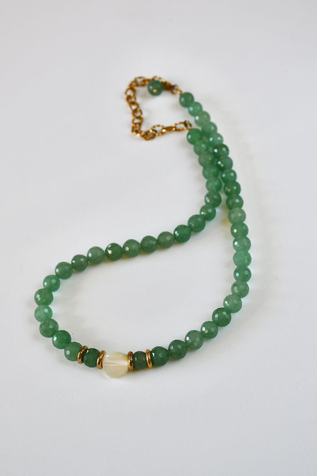 Collier aventurine — Chance douce