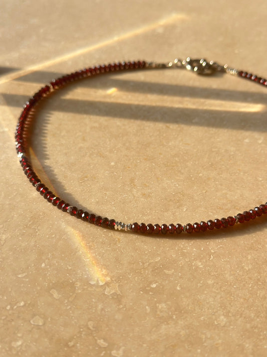 Collier Grenat - Vitalité