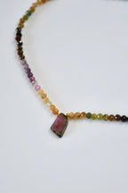 Collier Tourmaline melon d’eau