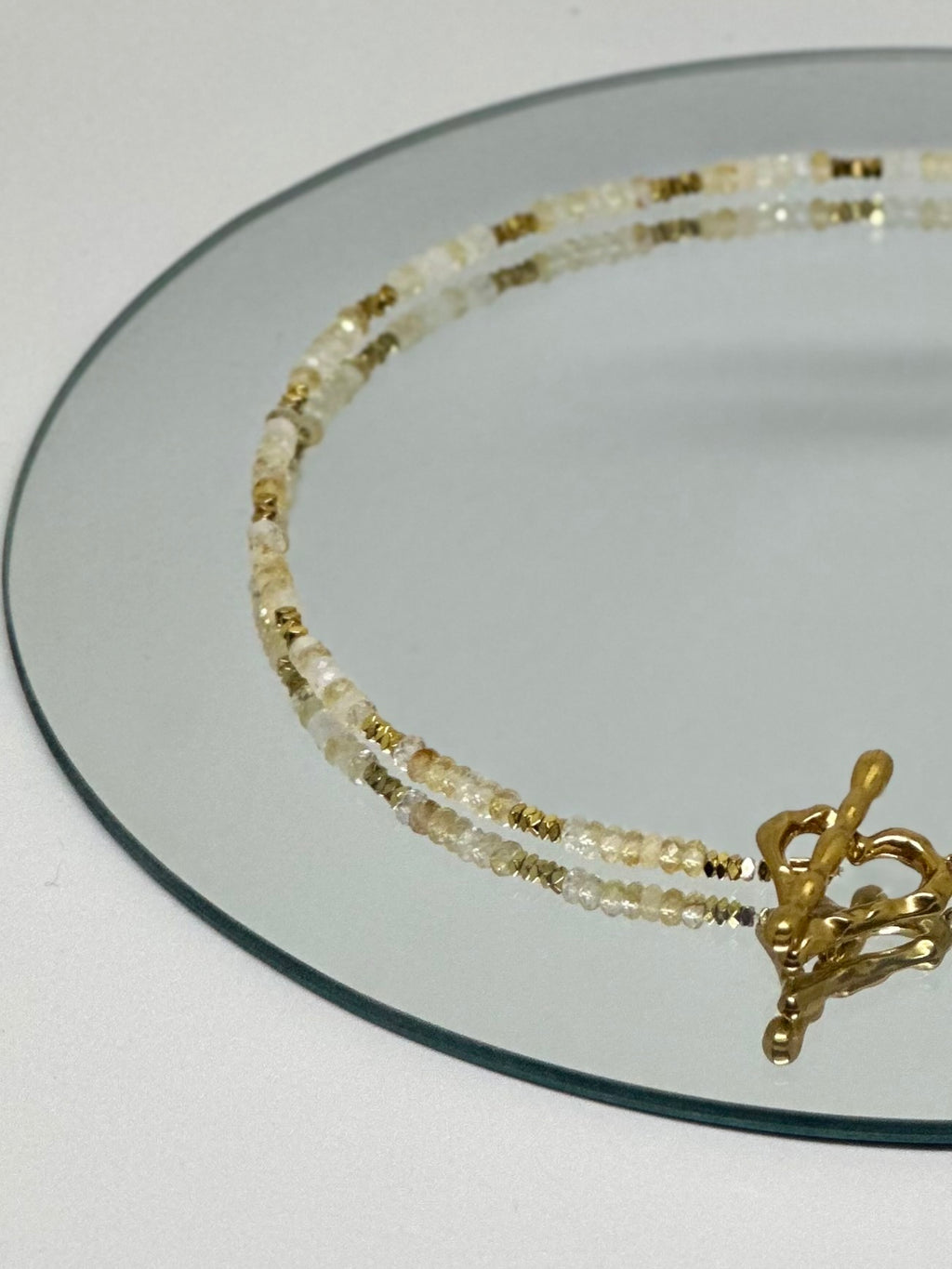Collier fin Citrine — lumière et joie intérieure