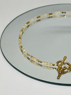 Collier fin Citrine — lumière et joie intérieure