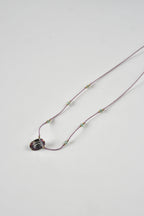 Collier Quartz mystique & Apatite