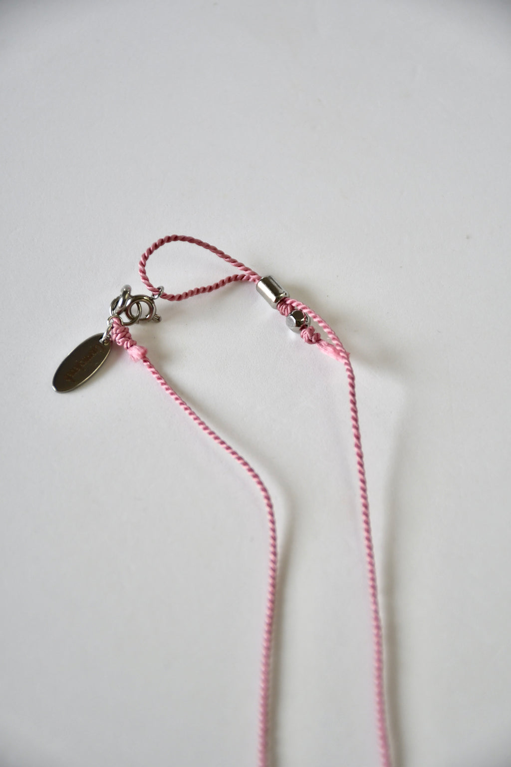 Collana perle di Tahiti su seta
