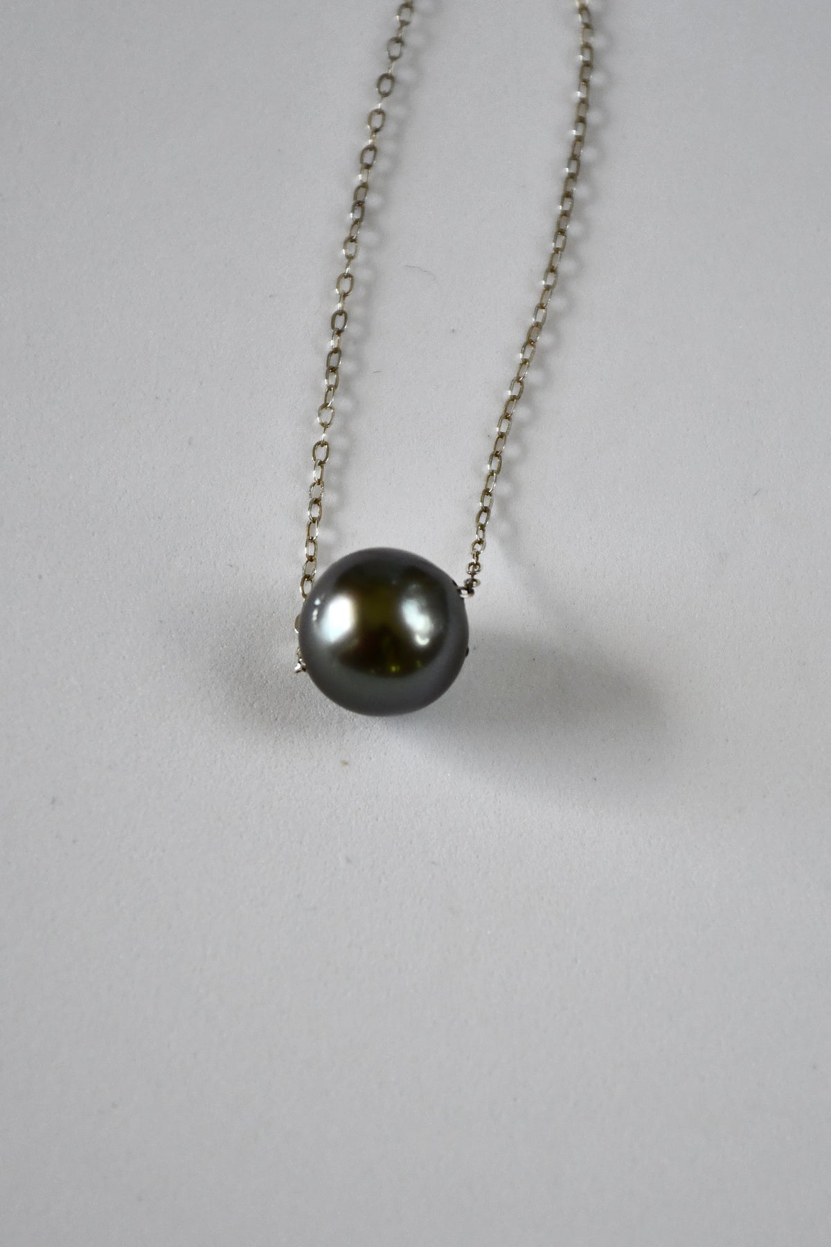 Collier perle de Tahiti sur argent 925