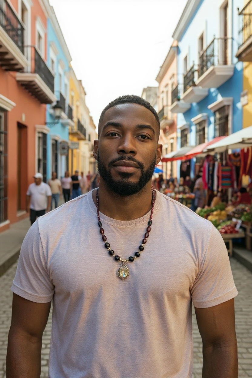 Collier Grenat & Quartz citron
