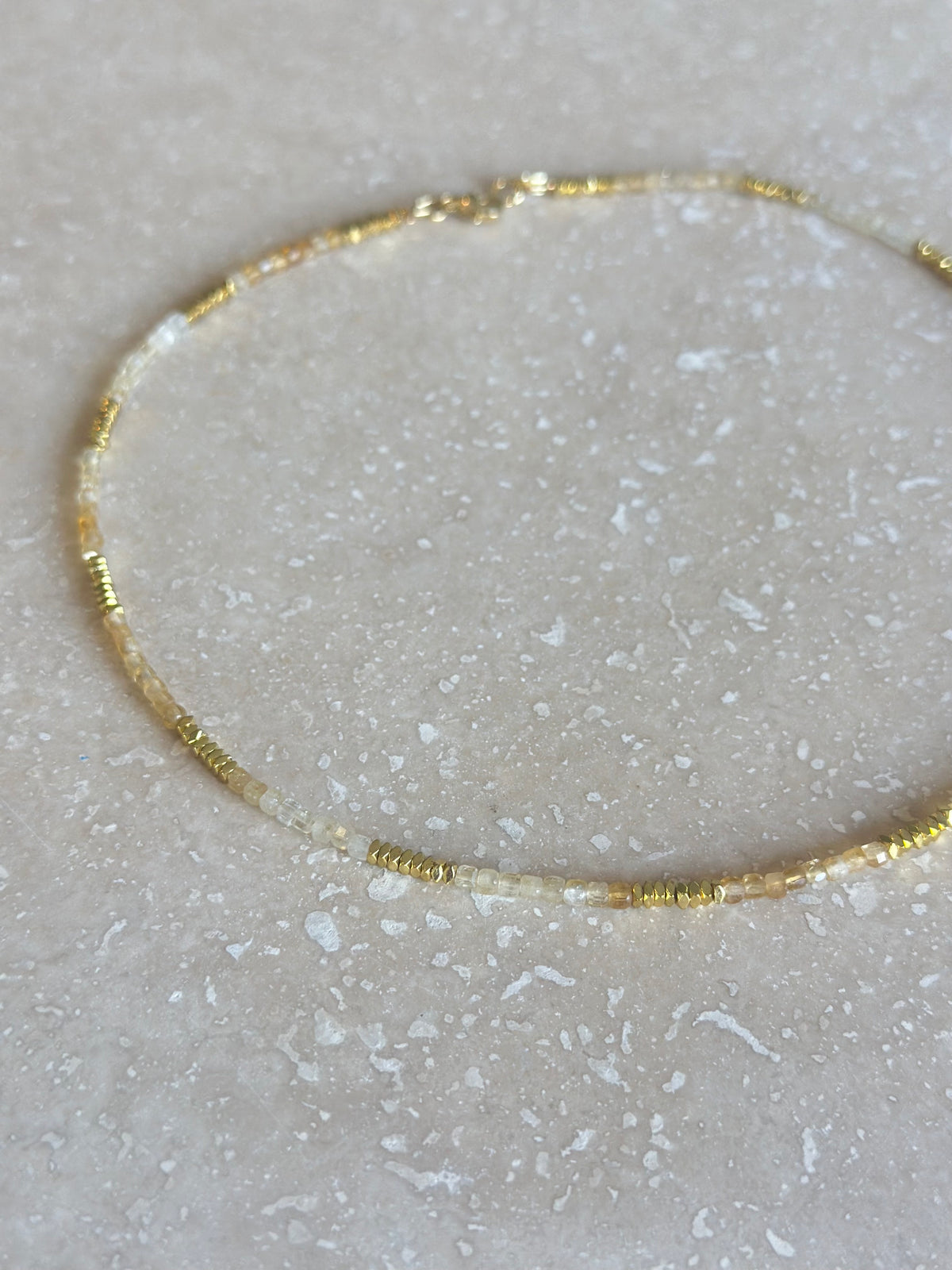 #113 Collana Citrino — Splendore solare