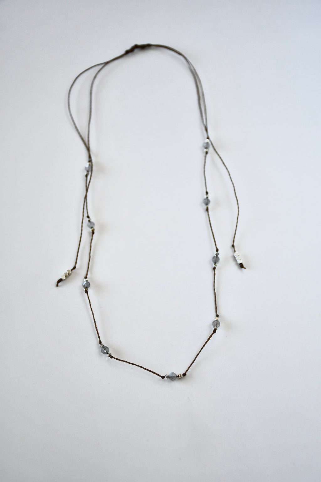 #8 Collana regolabile Labradorite