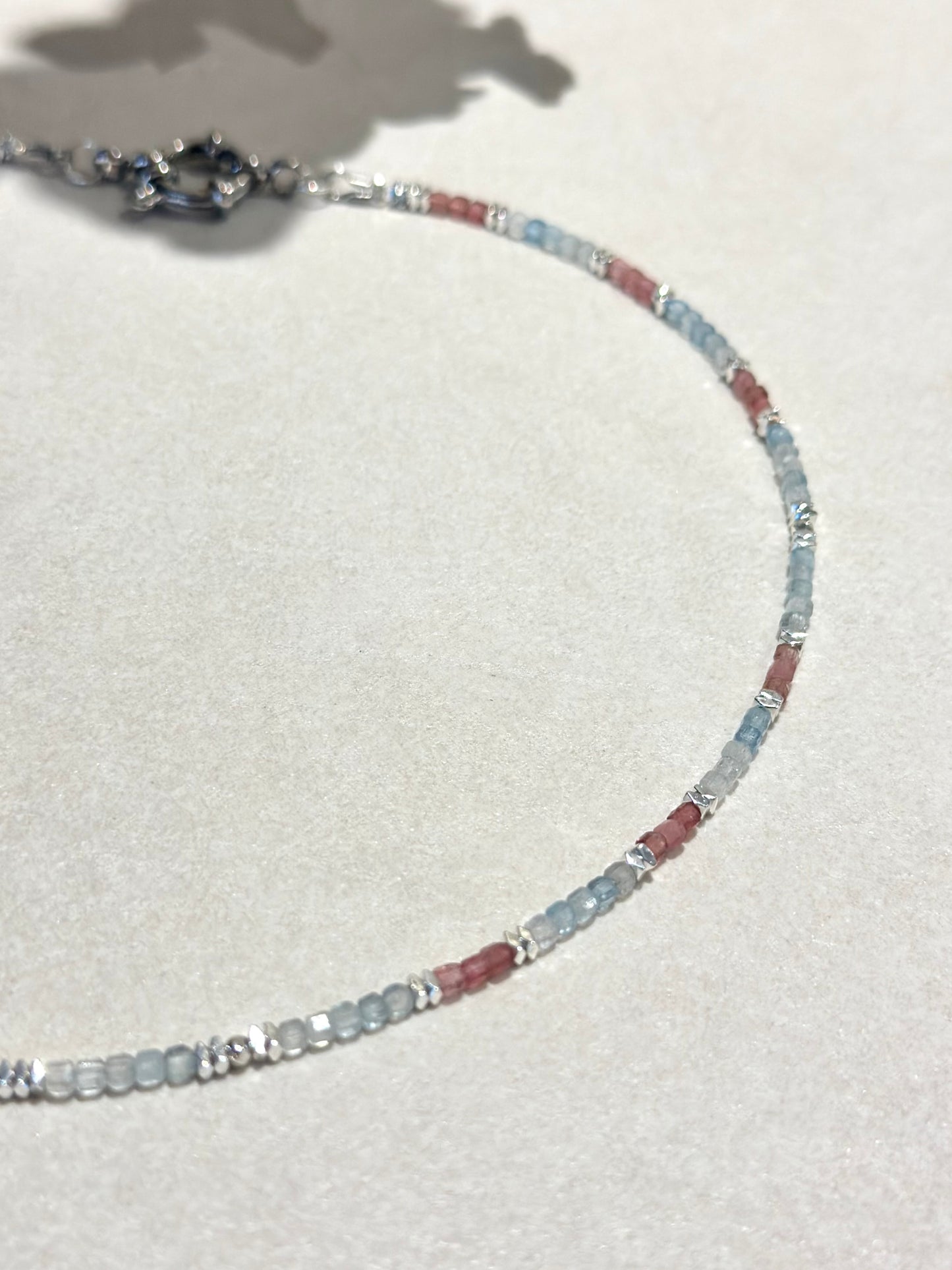 Collier Aigue-Marine & Tourmaline