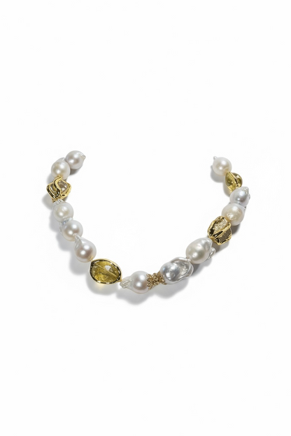 Collier perles d’eau douce — Baroque