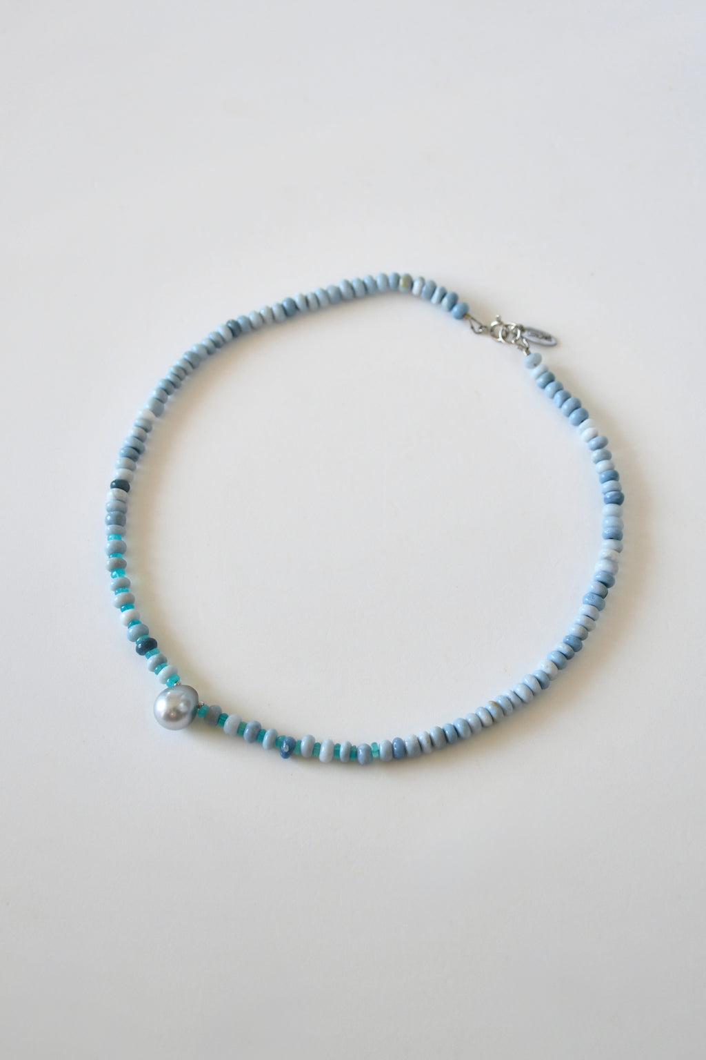 Halskette Tahitiperle & Opal