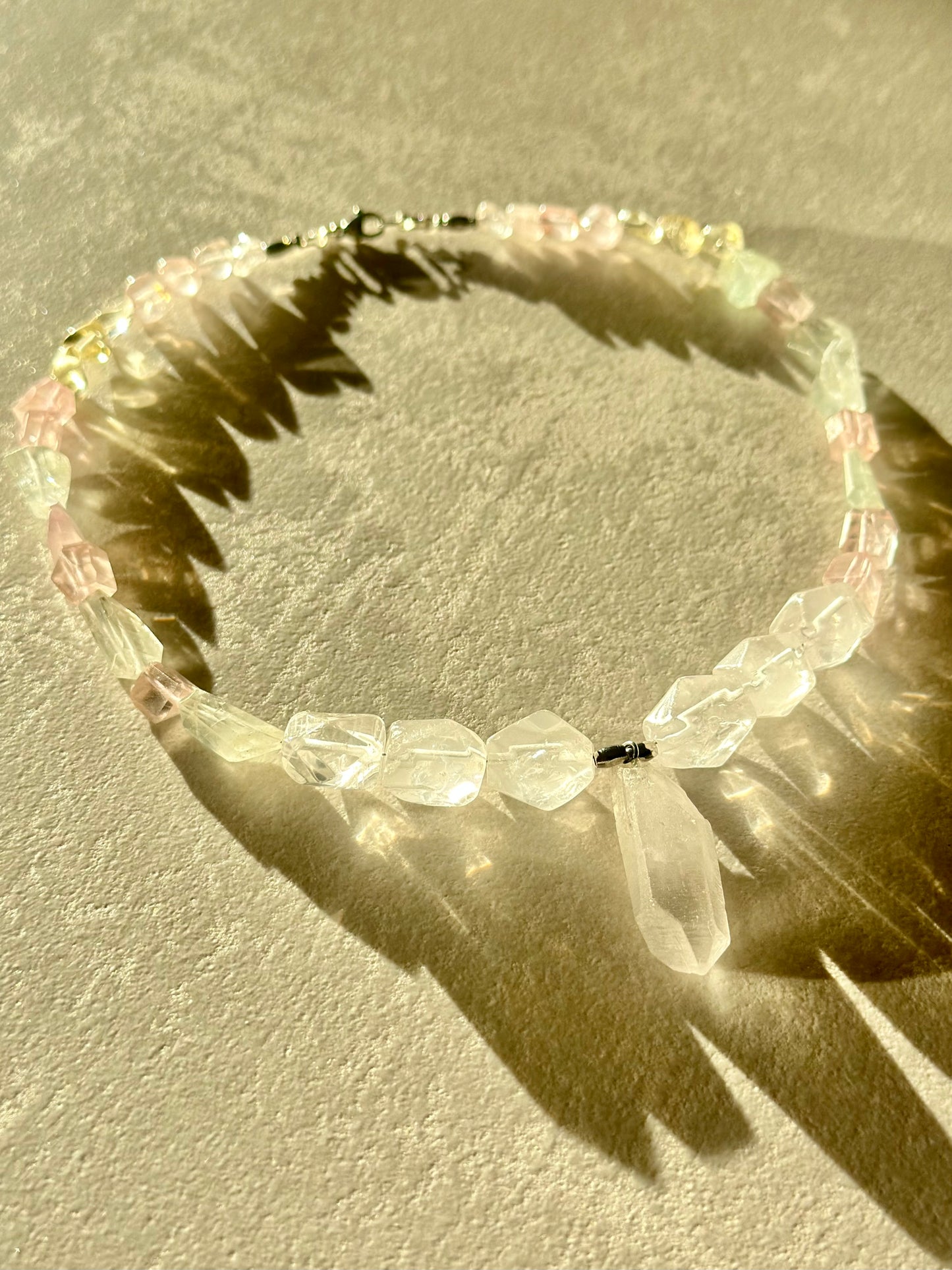 Collier multi Quartz