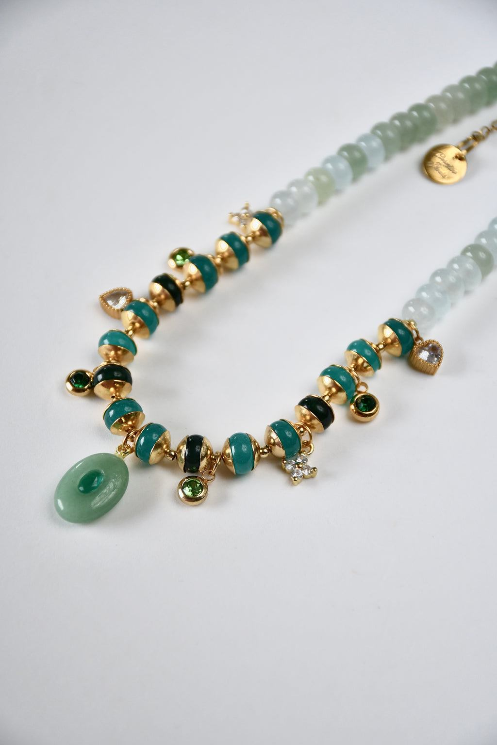Collana con Ciondoli di Giada