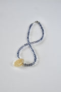 Collier Topaze & Citrine — Clarté, Vitalité et Équilibre