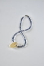 Collier Topaze & Citrine — Clarté, Vitalité et Équilibre
