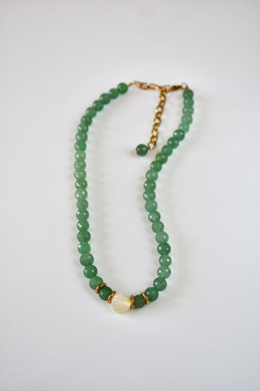 Collier aventurine — Chance douce