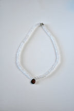 Collier Quartz rose & Tourmaline melon d’eau — Harmonie du cœur et douceur intérieure
