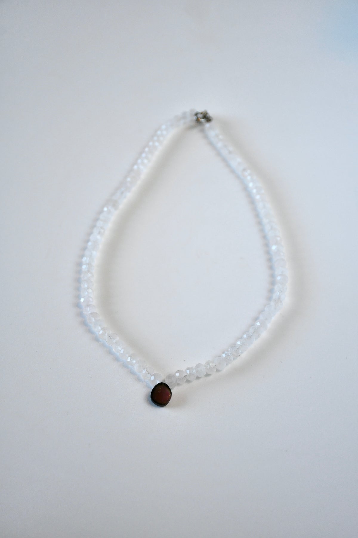 Collier Quartz rose & Tourmaline melon d’eau — Harmonie du cœur et douceur intérieure