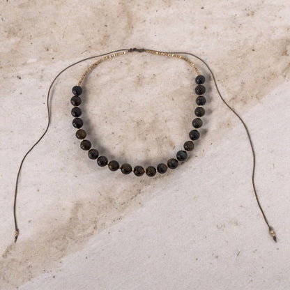 Collier Bronzite