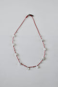Collier Pierre de lune sur soie