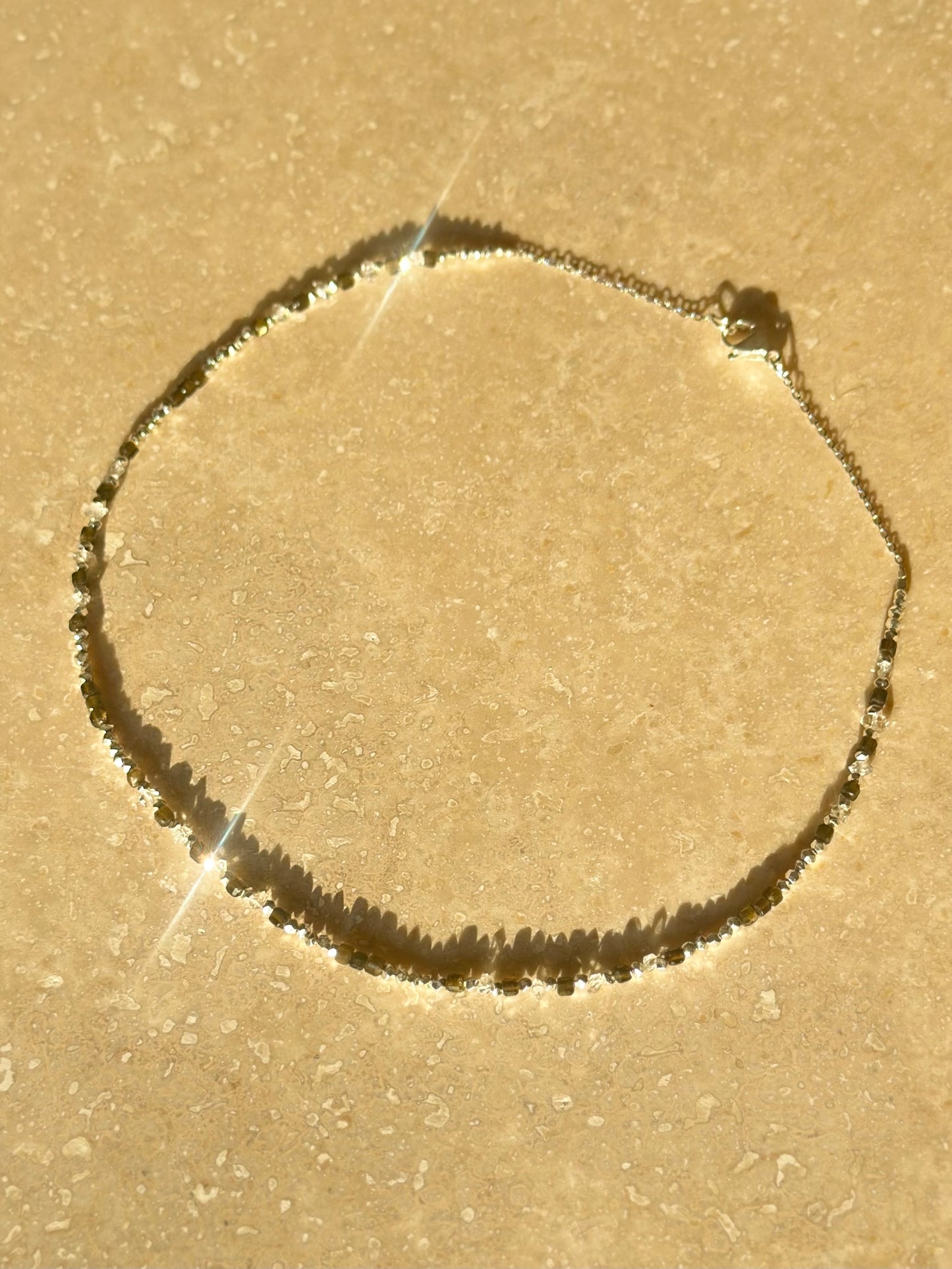 Obsidienne & Diamant Herkimer