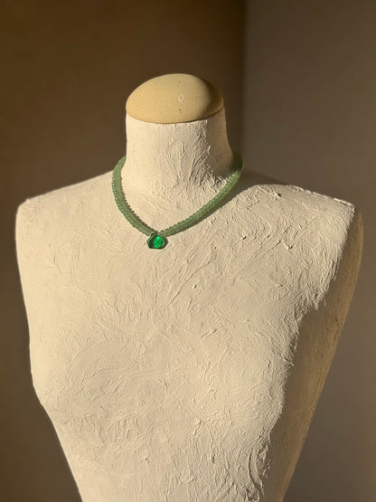 Collier Aventurine — Équilibre du cœur et ouverture sereine