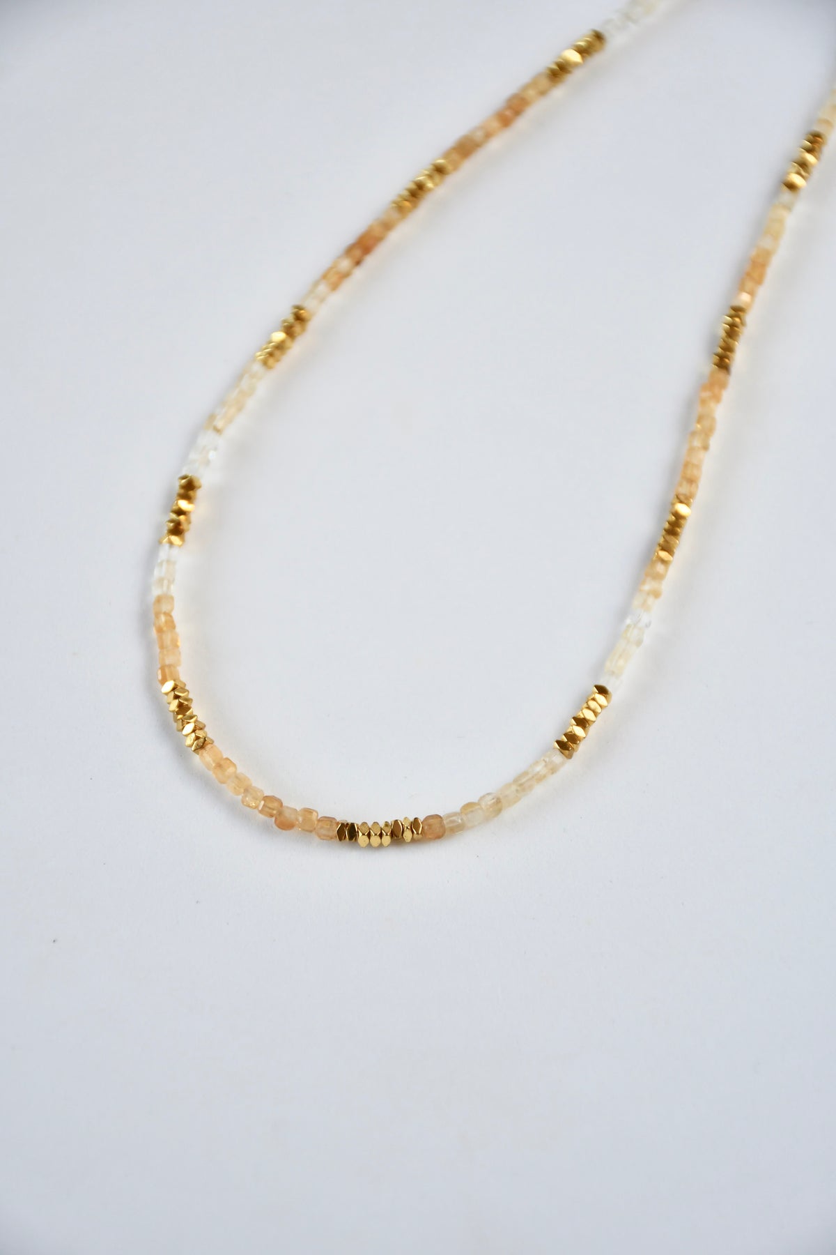 #113 Collana Citrino — Splendore solare