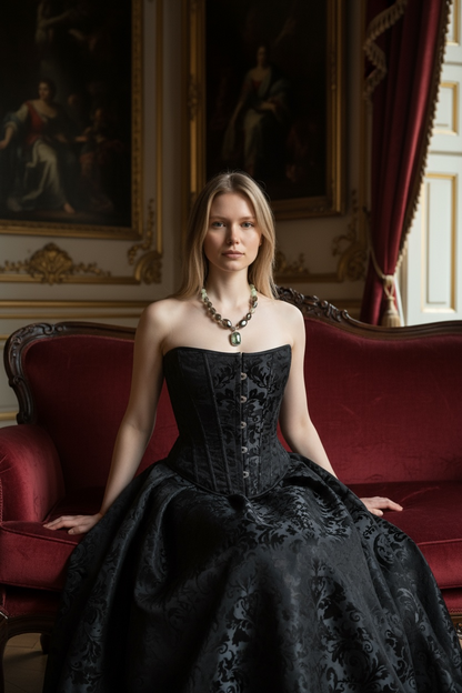 Collier Quartz fumé, Aigue-Marine & Améthyste verte