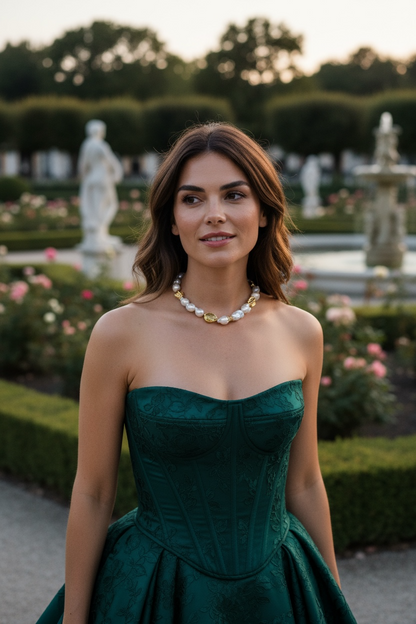 Collier perles d’eau douce — Baroque